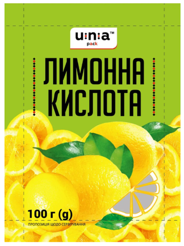 Кислота лимонна Una Pack, 100 г